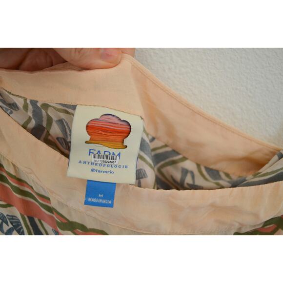 Farm Rio Mushroom Scarf Jumpsuit Medium Patterned Size M - Picture 5 of 8